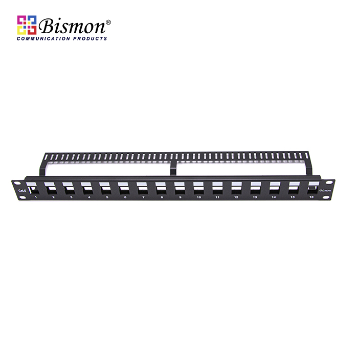 Patch-Panel-Iron-Frame-Only-for-16-Port-แผงเฟรม-เปล่า-16-ช่อง